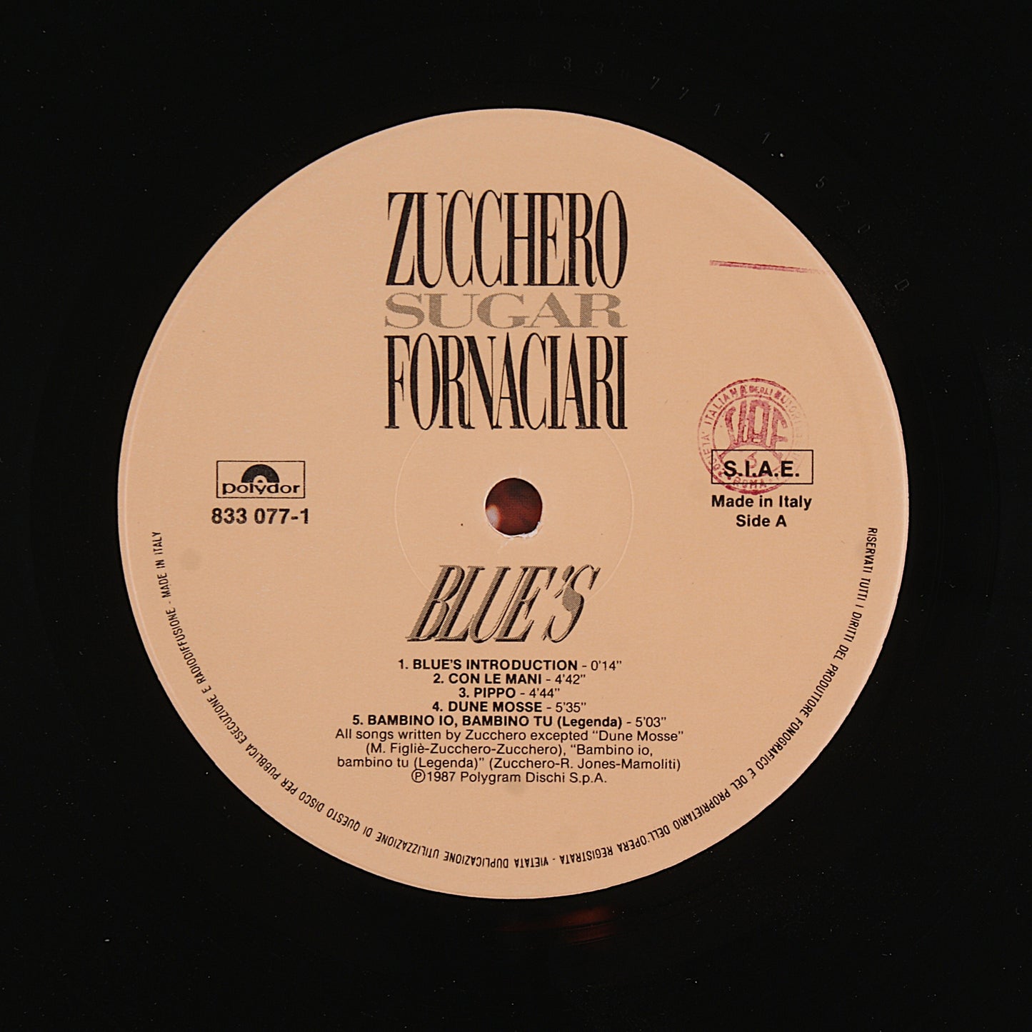 Zucchero Fornaciari - Blue's