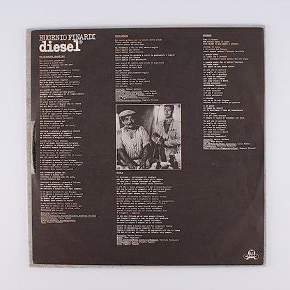 Eugenio Finardi - Diesel - LP 12' - CRAMPS