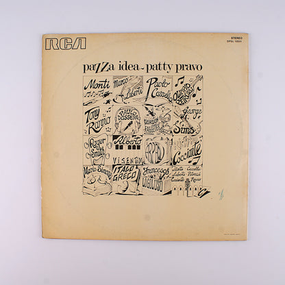 Patty Pravo - Pazza idea - 12' RCA 1973 - album con disegni