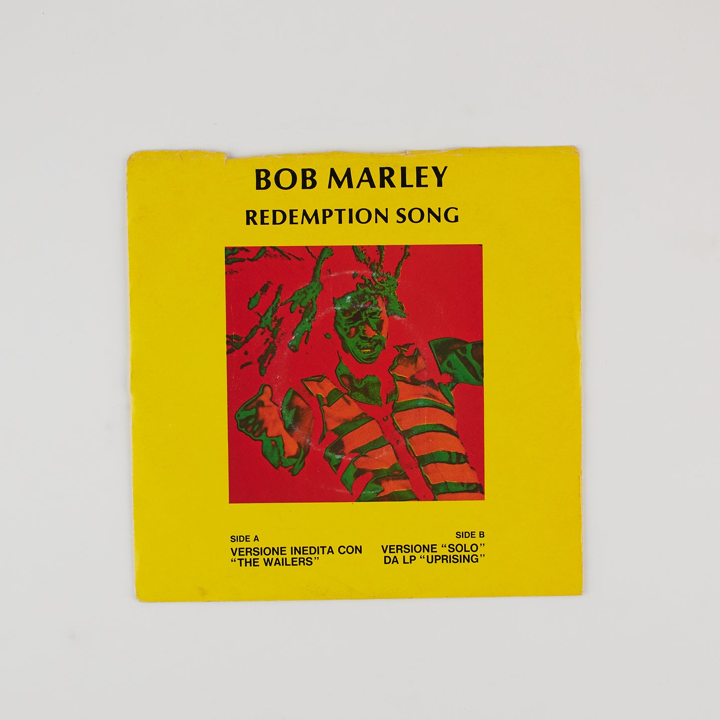 Bob Marley  & the Wailers - Redemption song - Island 1980