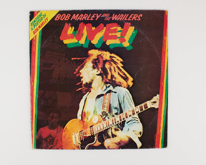 Bob Marley  & the Wailers - Live! - completo di poster - Island 1975