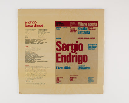 Sergio Endrigo - L'arca di Noè - CETRA 1970 - 2 LP Gatefold