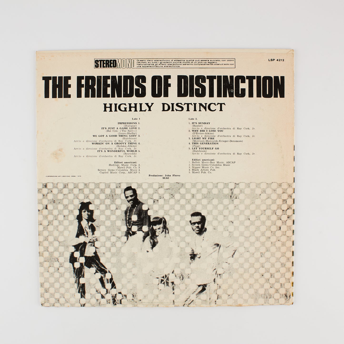 The friends of distinction - Highly distinct - Soul R&B 1970