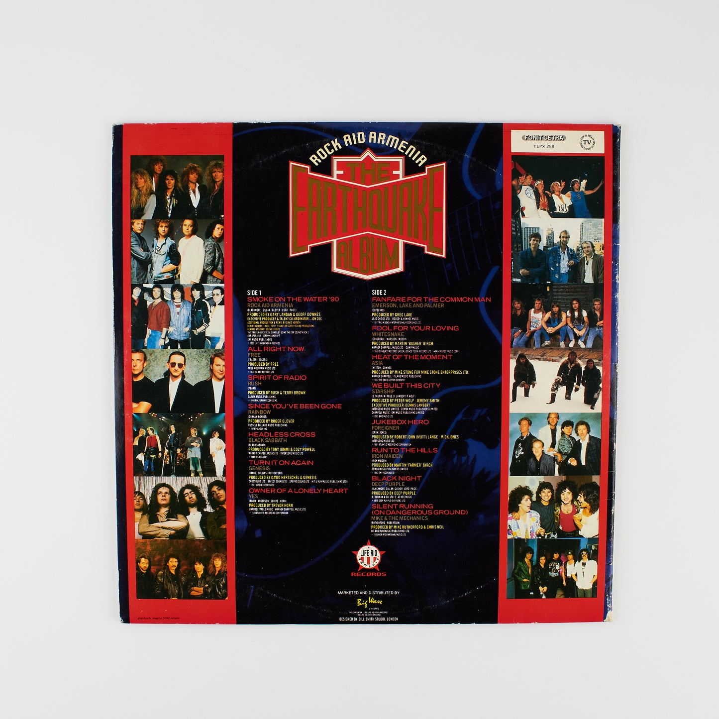 Rock Aid Armenia - The Earthquake Album - Gatefold 1990