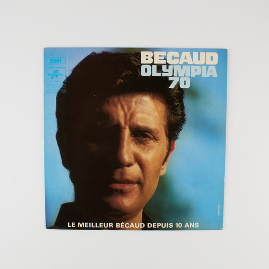 Gilbert Becaud - Olympia 70 - Le meilleur Becaud depuis 10 ans - Columbia 1970