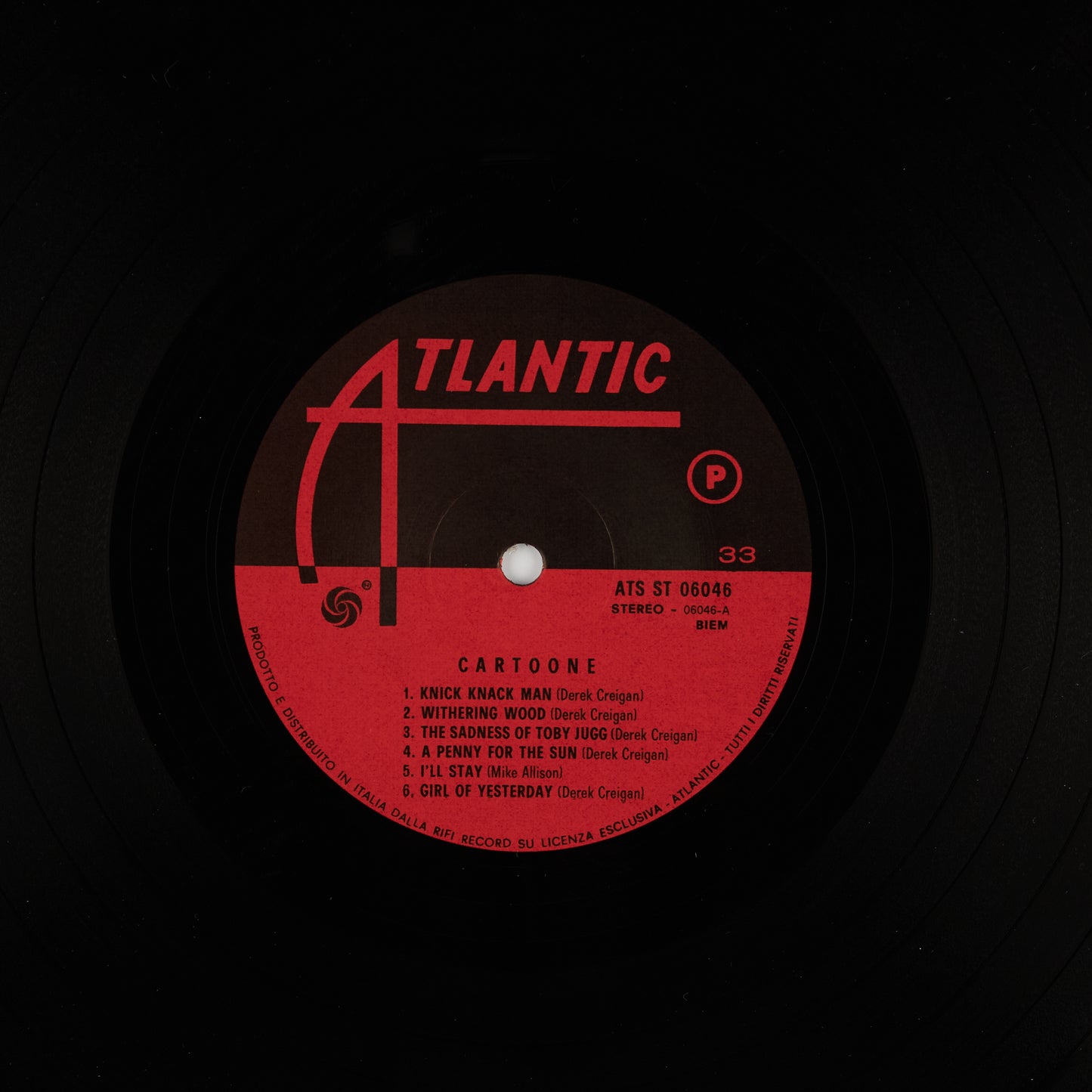 Cartoone - same - Atlantic 1969 - Jimmy Page - Rock