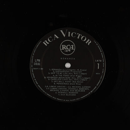 Bonanza - Rca Victor 1965 - Colonne sonore