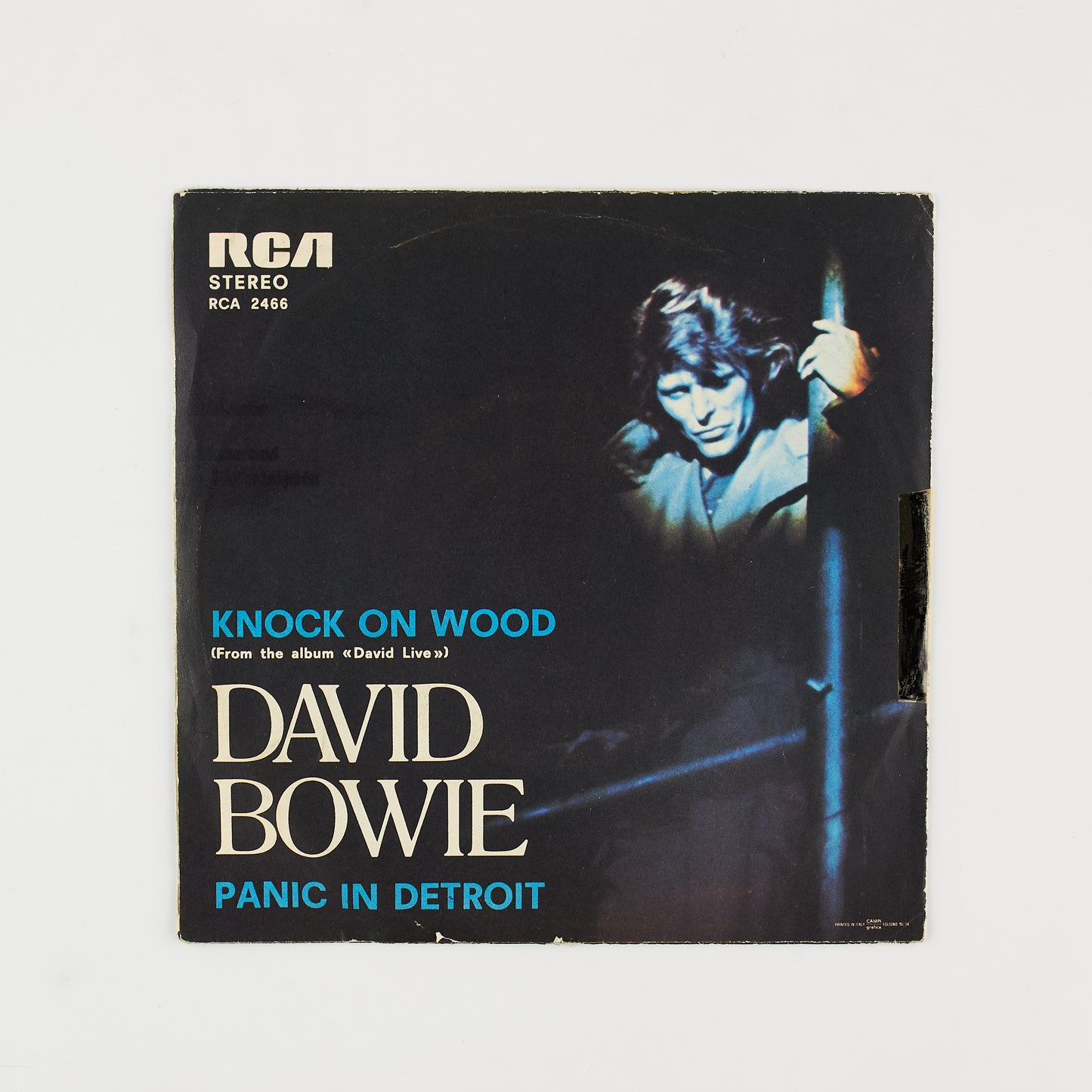 David Bowie  - Knock on wood / Panic in Detroit / 7' RCA 1974