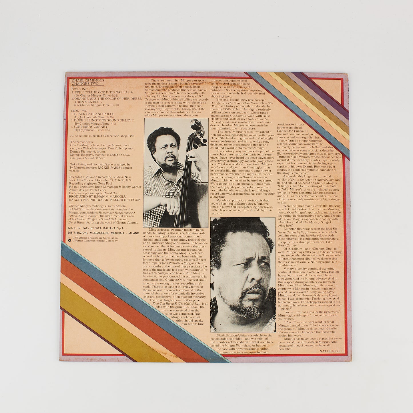 Charles Mingus - Changes two - 12' Atlantic 1975 - Jazz