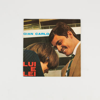 Gian Carlo - Lui e lei / Innamorato di te - 7' Bluebell record 1963 - Gatefold