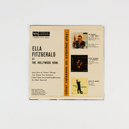 Ella Fitzgerald - At the Hollywood Bowl - EP Verve - Jazz