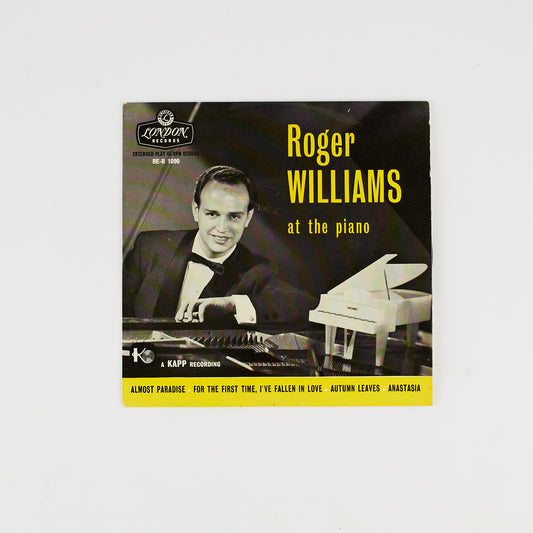 Roger Williams at the piano - 7' EP London - 1957