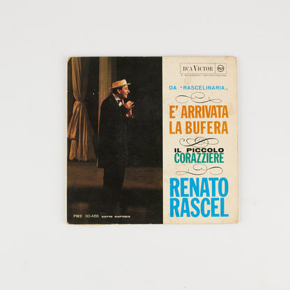 Renato Rascel - E' arrivata la bufera / Il piccolo corazziere - 7' EP RCA 1962 - Rascelinaria