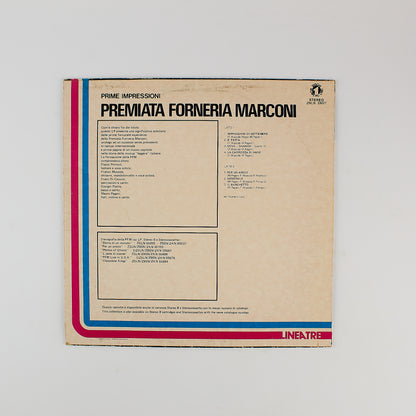 Premiata Forneria Marconi - Prime Impressioni - 12' Numero Uno 1976