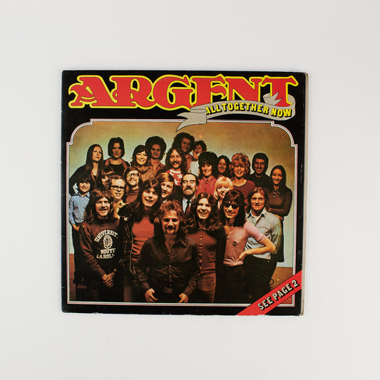 Argent - All together now - 12' Epic 1972 - Gatefold + Poster